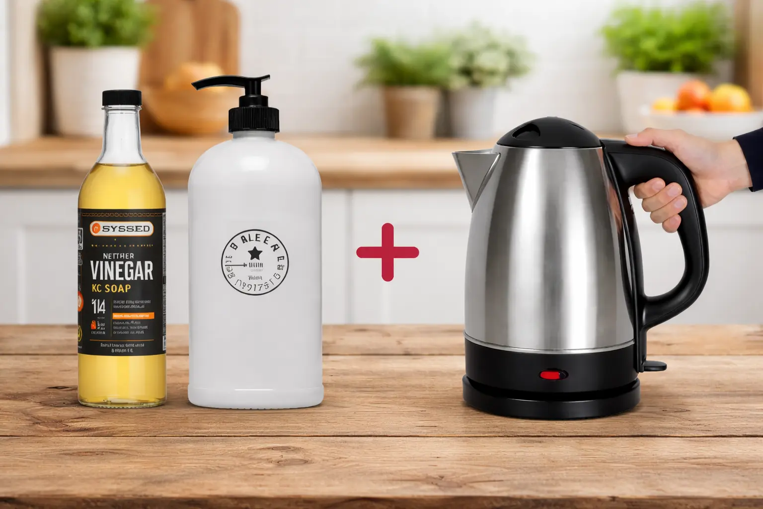 Weder Essig noch Seife: Der einfache Trick, um Kalk aus einem Wasserkocher zu entfernen